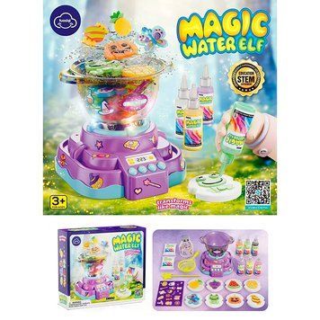 Набір для творчості Magic Water Elf 77-44A &ndash; чарівна лабораторія з фарбами, формочками та ефектами BK-7497 фото