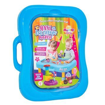 Набір для творчості Strateg Містер тісто Ice Cream maker 26 елементів блакитний (71210) BK-6709 фото
