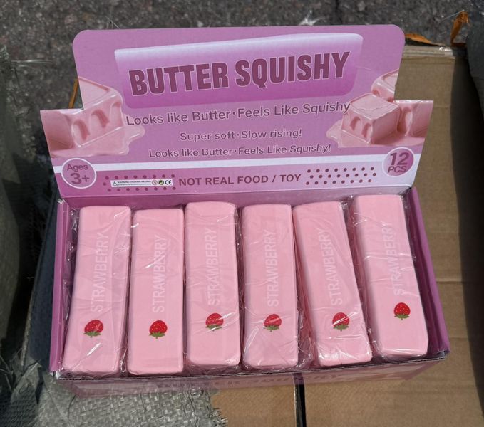 Антистрес сквіш масло Butter з запахом 151 BK-7803 фото
