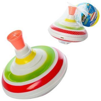 Дзига M 0306 U/R з підсвіткою та музикою, 14 см, на батарейках BK-7059 фото