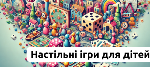 Настільні ігри для дітей