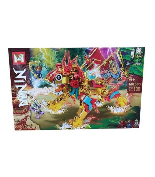 Конструктор Ninja Golden Dragon, 494 деталі (MG383) BK-7611 фото