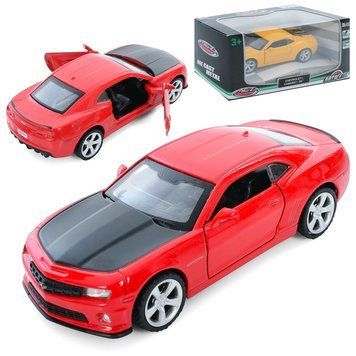 Машинка колекційна 1:43 &ldquo;Chevrolet Camaro&rdquo; (інерційна) AS-3056 BK-7560 фото