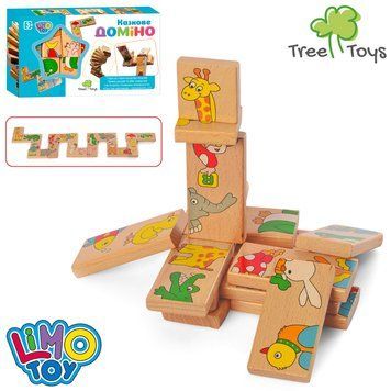 Дерев&rsquo;яна іграшка &laquo;Доміно&raquo; MD 2146 (Tree Toys) BK-7171 фото