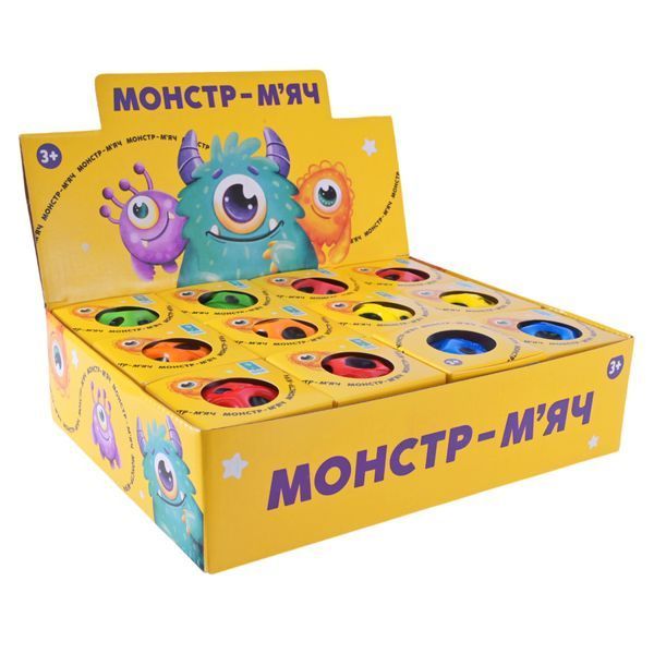 Пострибунець Graviti Ball 6 см різнокольоровий (арт. PR2434) BK-7116 фото