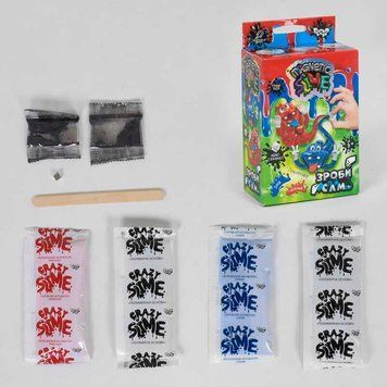 гр Набір для проведення дослідів "Crazy Slime Magnetic" (16) SLM-Mg-02-01.02 УКР, "Danko Toys" BK-4927 фото