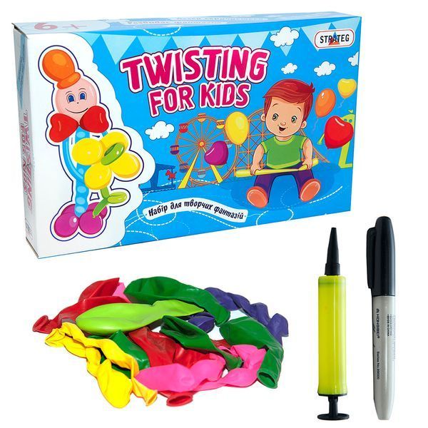 Набір для творчості Strateg Twisting for kids українською мовою (314) BK-6774 фото