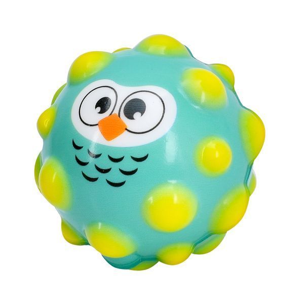 Антигравітаційний м&rsquo;яч Gravity Ball з мордочками тварин, 6 см, MS 4309 BK-7119 фото