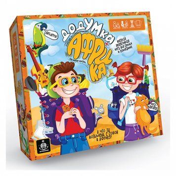 ДодУМка Африка - настільна гра українською мовою. Danko Toys (GDV-Afr-01U) BK-6098 фото