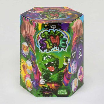 гр Набір для проведення дослідів "Crazy Slime" (8) SLM-01-01Ui "Danko Toys" BK-4930 фото