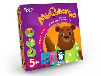 Настільна розвиваюча гра Міркувалка, Danko Toys ToysGSO-01-01U BK-7651 фото