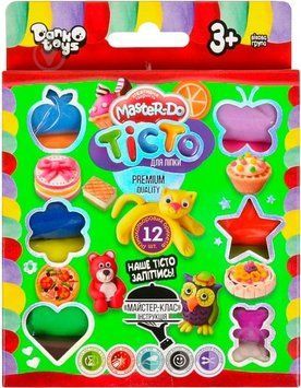 Тісто для ліплення Danko Toys Master Do 12 кольорів TMD-02-04 BK-6962 фото