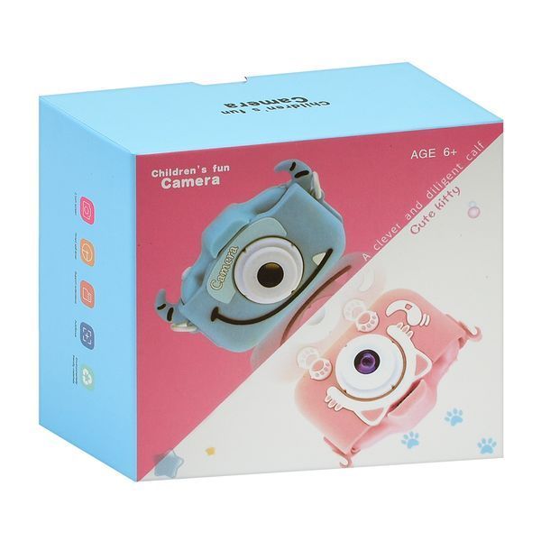 Дитячий Цифровий Фотоапарат на акумуляторі X2CAT-H2-3-GS-TS-XSZ-H2 BK-8024 фото