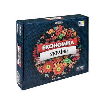 Настільна гра Монополія від Strateg "Економіка Украіни" арт. 31029 BK-7569 фото