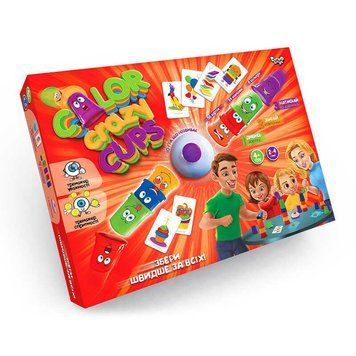 Настільна гра "Color Crazy Cups" CCC-01-01U УКР. (5) "Danko Toys" BK-5331 фото