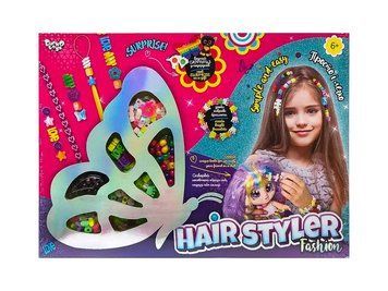 КРЕАТИВНЕ ТВОРЧІСТЬ HAIR STYLER. FASHION БАБОЧКА. DANKO TOYS HS-01-03 BK-5981 фото