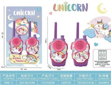 Дитяча рація "Unicorn" SK35-18 BK-6619 фото