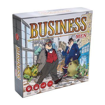 Настільна гра Strateg Business men економічна українською мовою (30516) BK-6787 фото