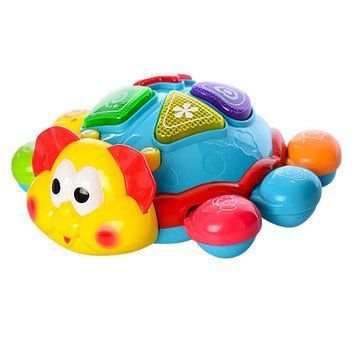 Іграшка-жук LUMO TOY &ndash; навчальна музична розвиваюча іграшка з підсвіткою та озвучкою українською мовою 7013 UA BK-7236 фото