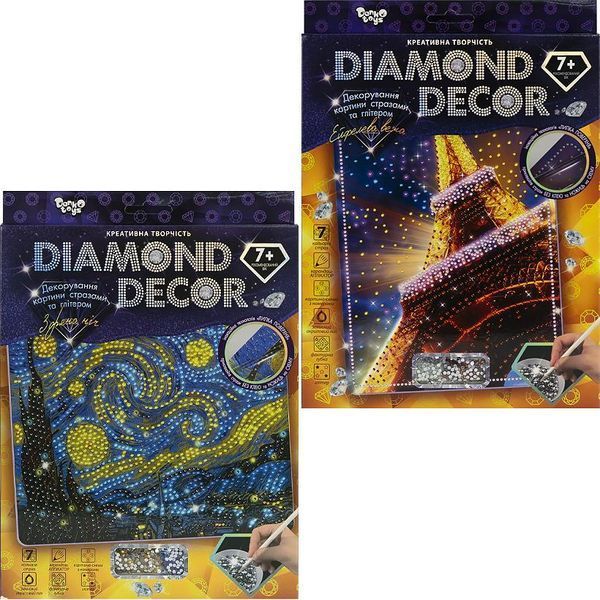 Набір для творчості DIAMOND DECOR (DD-01-01,02..07,09,10,11) 11 BK-7522 фото