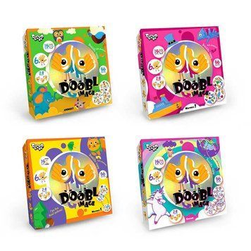 Настільна гра "DOOBL IMAGE" ВЕЛИКА DBI-01-01U,02U,03U,04U (8) "Danko Toys" BK-5336 фото