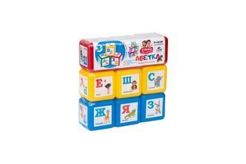 Набір дитячий Bamsic кубики малі (нові) Абетка арт.028/4 BK-6668 фото