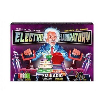 Конструктор Danko Toys Electro Laboratory FM Radio Elab-01-01 (електроний ,(5)) BK-6013 фото