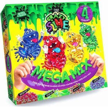 Набір Для Проведення Дослідів Crazy Slime 4В1" - Danko Toys BK-5957 фото