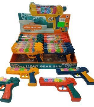 Дитячий прозорий пістолет TT Gear Gun X12-1 BK-6056 фото