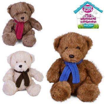 М'яка іграшка "Ведмедик" YG0473 22 см BK-8033 фото
