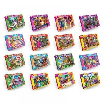 Пазли Danko Toys 120 елементів, малі картонні 230 х 165 мм 3+ C120-26-03 BK-7241 фото