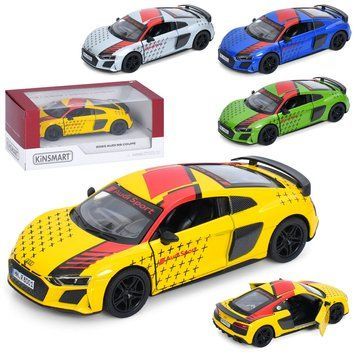 Машина KT5422WF (24шт) метал, інерція, 1:36, 12,5см, відчиняються двері, гумові колеса, 4 кольори, в кор-ці, 16-7-7,5см BK-7886 фото