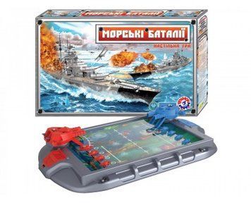 Настільна гра "Морські баталії ТехноК", арт.1110 BK-6061 фото