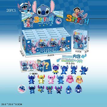 Набір фігурок &ldquo;Стіч&rdquo; (Stitch) у коробочках 99802 BK-7086 фото
