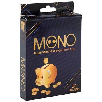 Карткова гра Strateg MONO економічна українською мовою (30569) BK-6797 фото