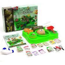 Безпечний навчальний набір для вирощування рослин флораріум "Home Florarium" Danko Toys HFL-01 BK-5786 фото