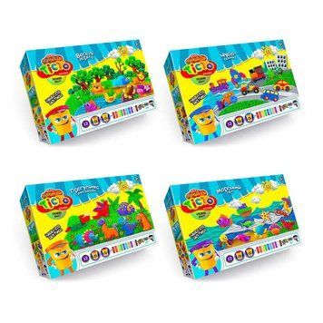 Тісто для ліплення "Master Do" 4 ТЕМИ TMD-07-01U,02U,03U,04U УКР. (4) "Danko Toys" BK-5460 фото