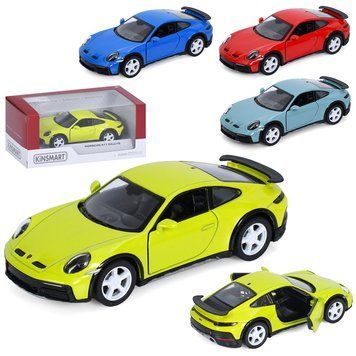 Машина KT5467W метал, інерція, 1:36, 12см, відчиняються двері, гумові колеса, 4 кольори, в кор-ці, 16-7-7,5см BK-7889 фото