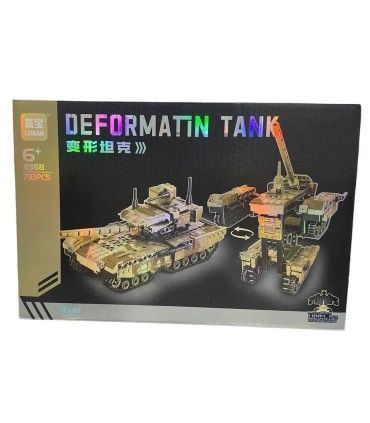 Конструктор Deformation Tank Leibao 8358 (733 дет., 2в1 трансформер-танк) BK-6568 фото