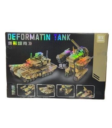 Конструктор Deformation Tank Leibao 8358 (733 дет., 2в1 трансформер-танк) BK-6568 фото