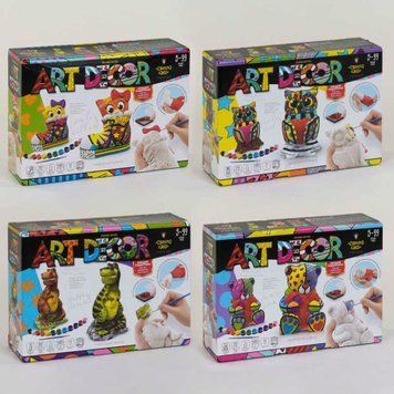 Набір креативної творчості "Art Decor" від Danko Toys (ARTD-01-01U.02U.03U.04) BK-6492 фото