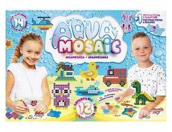 Набір для творчості Danko Toys Аквамозаїка Aqua Mosaic маленька AM-01-03 BK-6009 фото