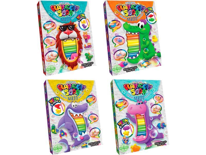 Набір для творчості "Пластилінова мило "PLAY CLAY SOAP" PCS-03-01U BK-6880 фото