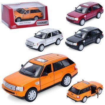 Машинка Kinsmart KT 5312 W Range Rover Sport, інерційна, метал, 1:36 BK-7214 фото