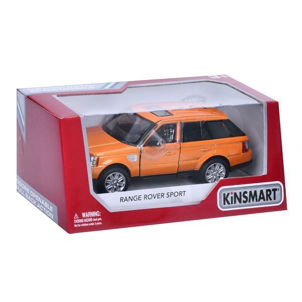 Машинка Kinsmart KT 5312 W Range Rover Sport, інерційна, метал, 1:36 BK-7214 фото