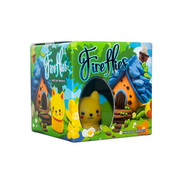 Набір для творчості Strateg Fireflies - кошеня українською мовою (30411) BK-6827 фото