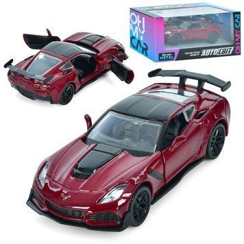Іграшкова машина Corvette ZR1 AS-3022, метал, 1:39, 12 см BK-7253 фото