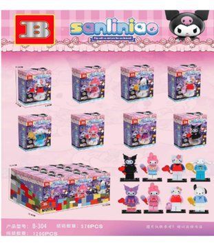 Конструктори Герої Санріо/Sanrio Sanliniao B-304 BK-6573 фото