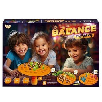 Настільна, розвиваюча гра "Balance Monkey" велика BalM-02 BK-6438 фото