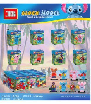 Конструктори Герої Стіч/Stitch BK-6574 фото